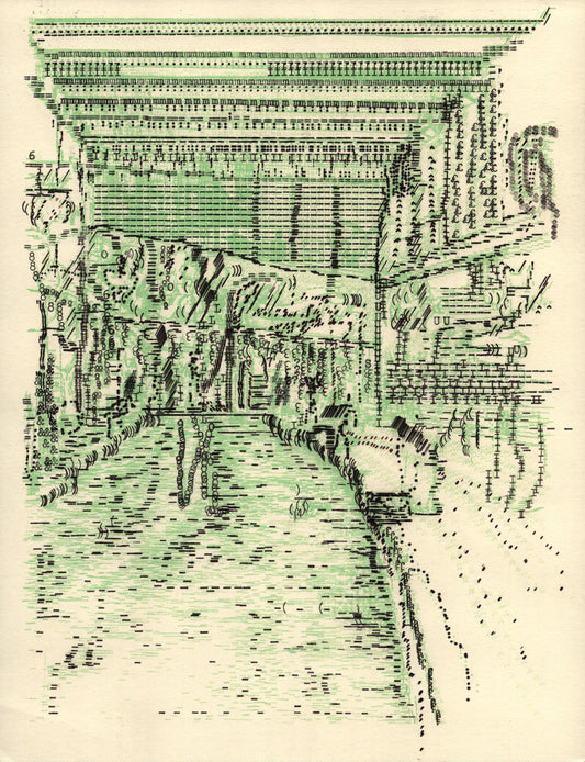 station original typewriter artwork