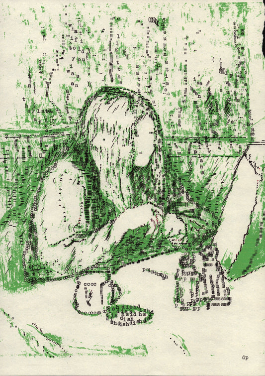 Searching original typewriter artwork