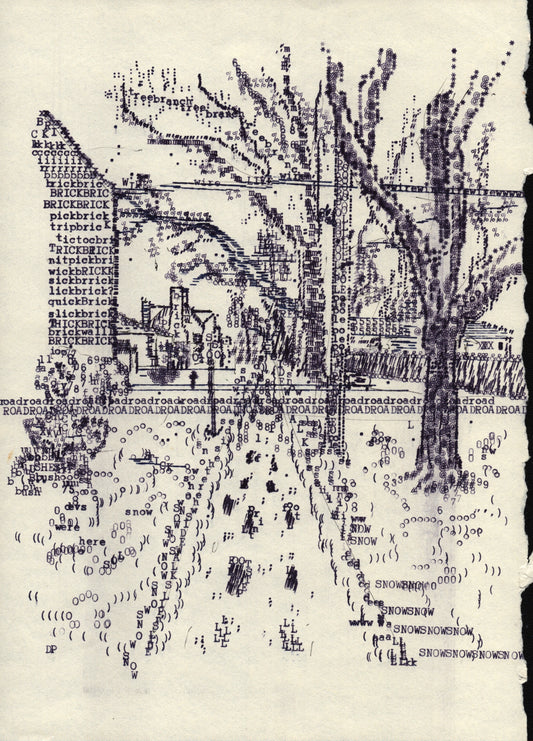 l original typewriter artwork