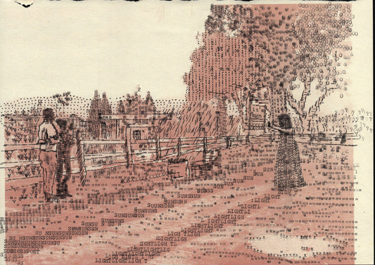 Take My Picture original typewriter artwork