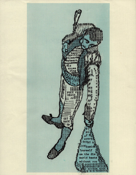 Matador original typewriter artwork