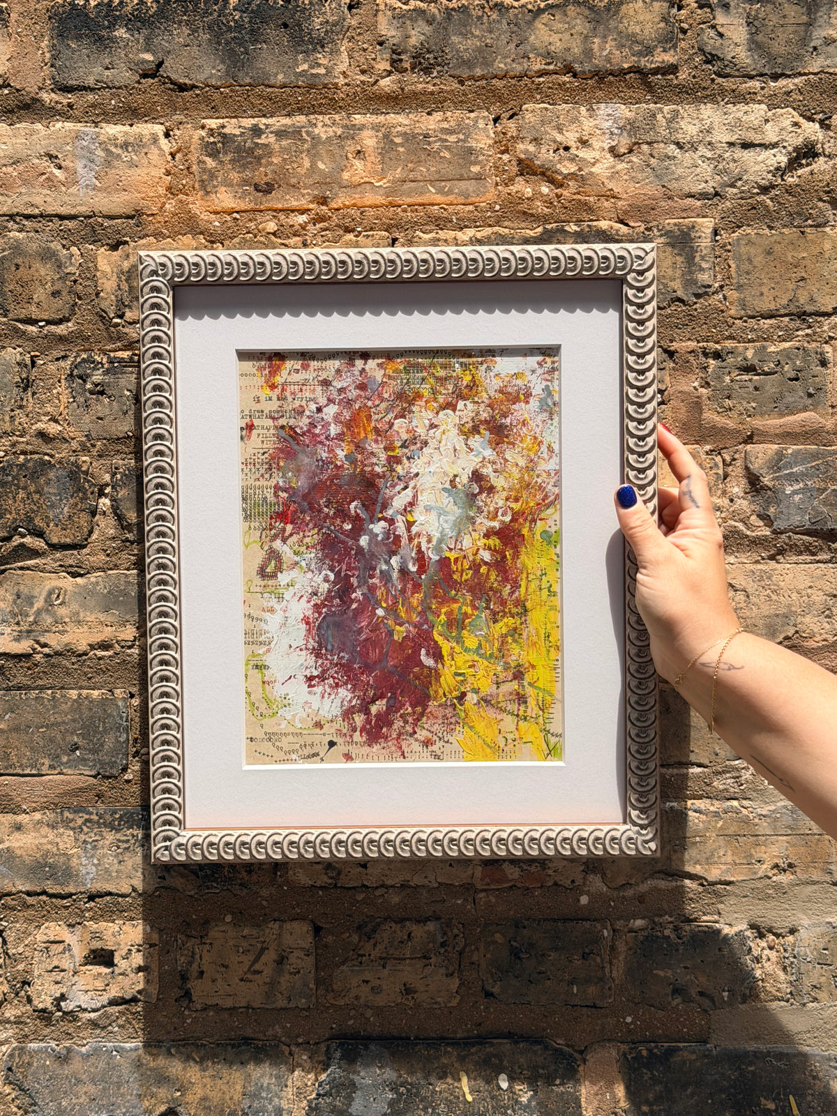 Nevermind — framed original artwork