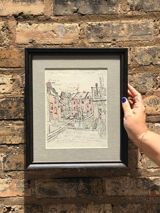 Such Time Such Place — framed original artwork