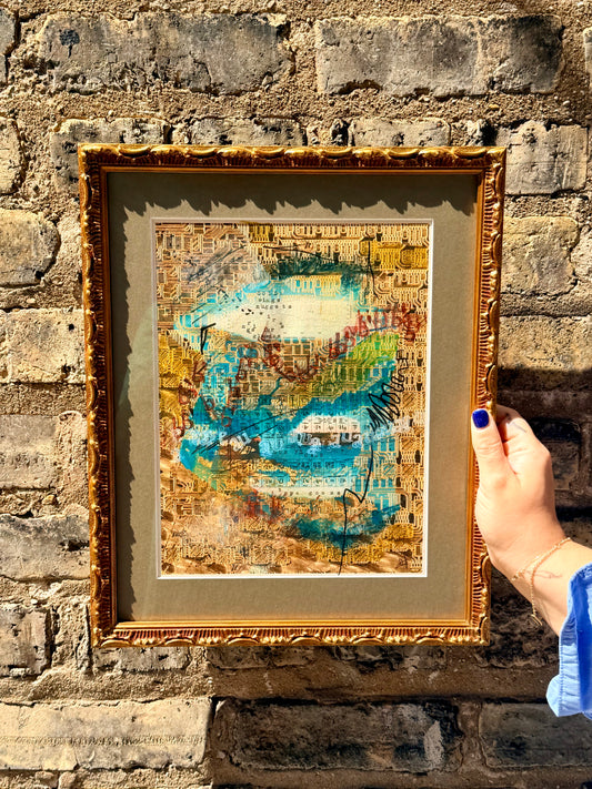 Golden Goose — framed original artwork