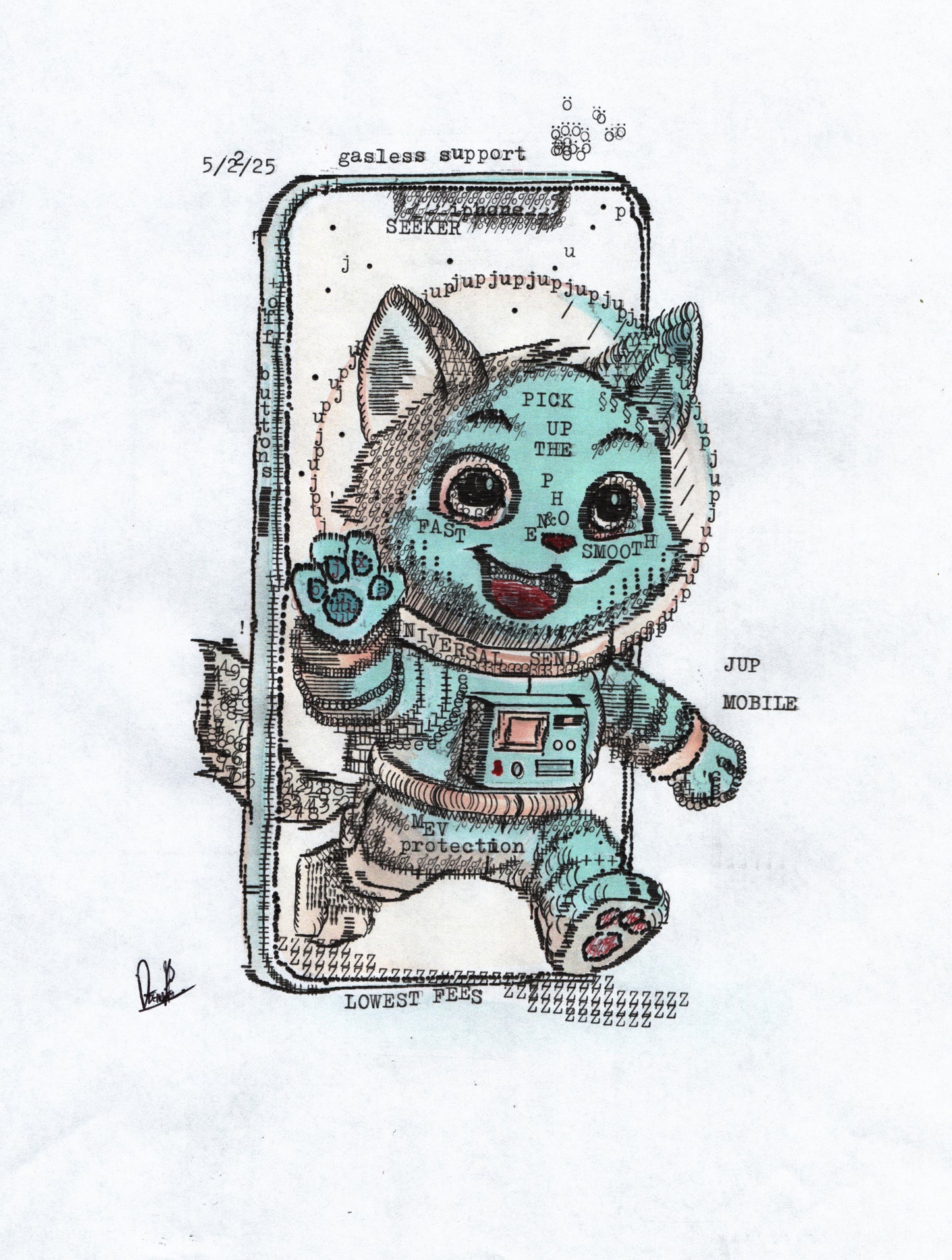 Jup Mobile Cat