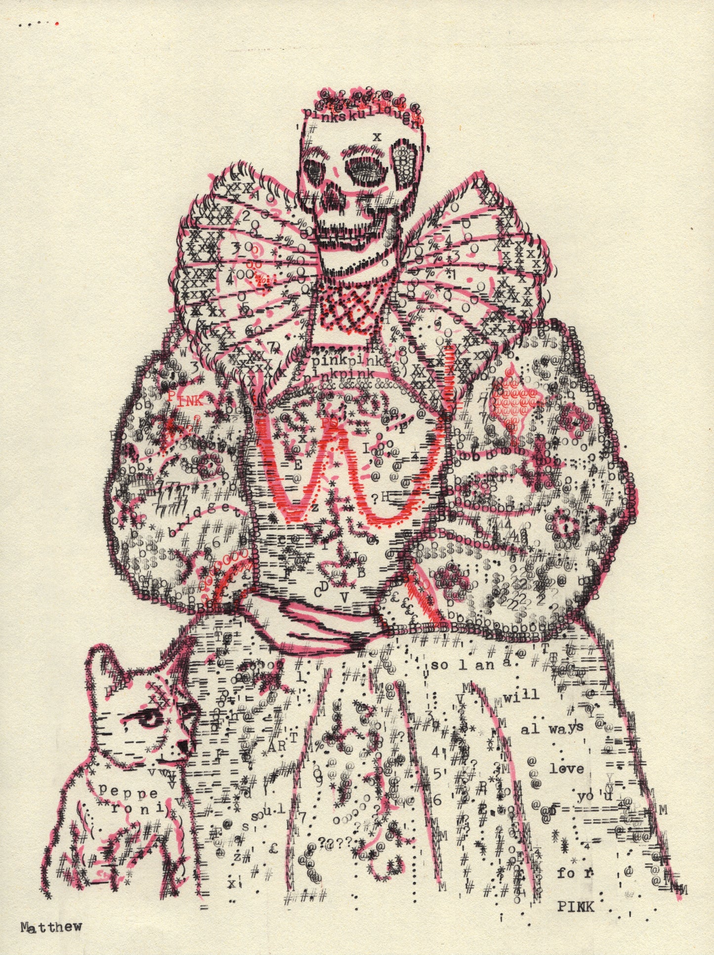 Pink Skull Queen