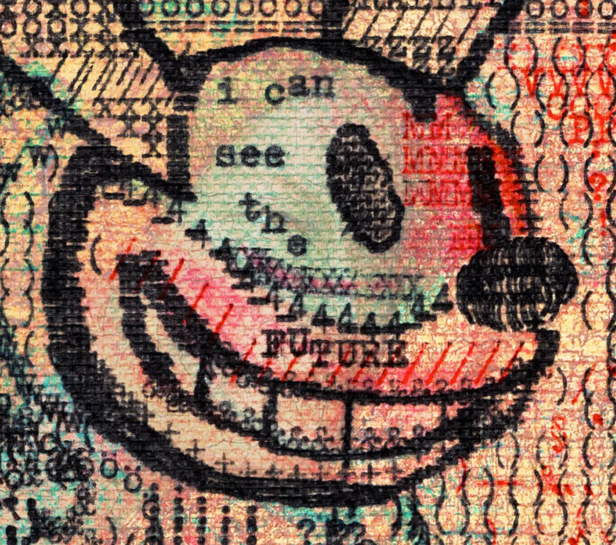 Degen Poet typewriter artwork crop collected by FlashKnob, Faces and Portraits, 0016