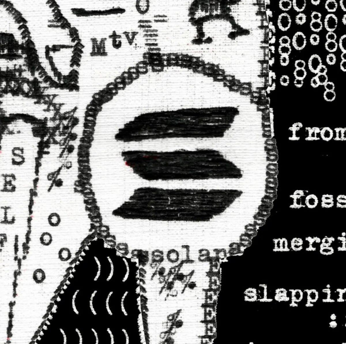 Degen Poet typewriter artwork crop collected by FlashKnob, Solana Crypto and Markets, 0017