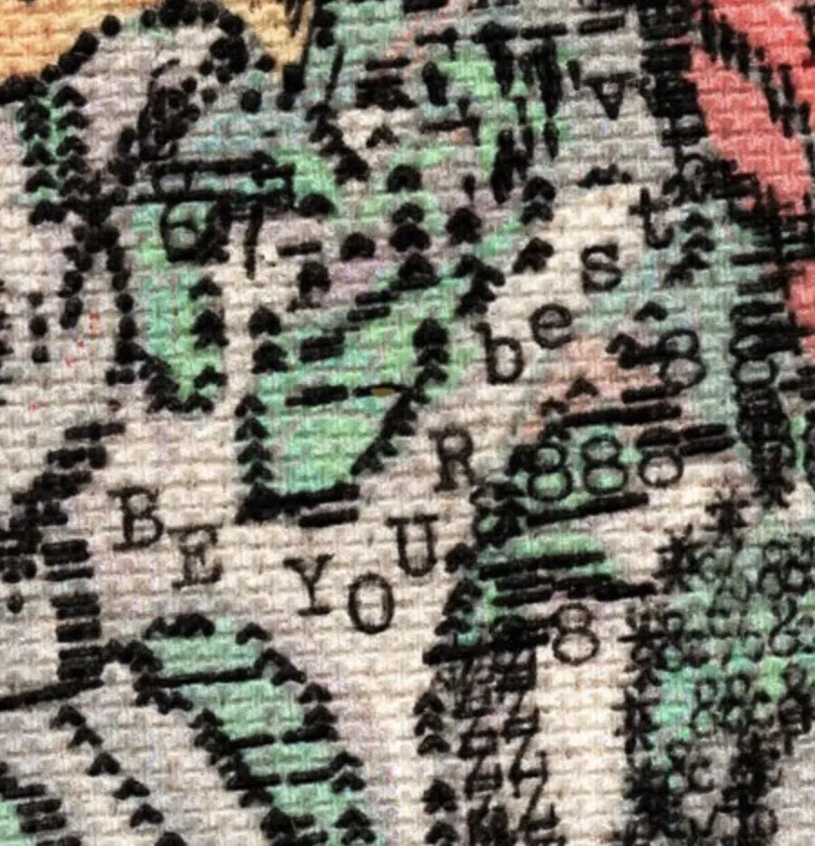 Degen Poet typewriter artwork crop collected by FlashKnob, Faces and Portraits, 0023
