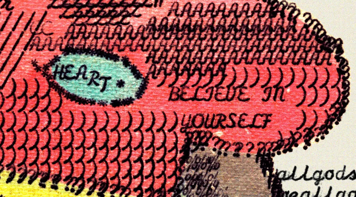 Degen Poet typewriter artwork crop collected by FlashKnob, Faces and Portraits, 0025