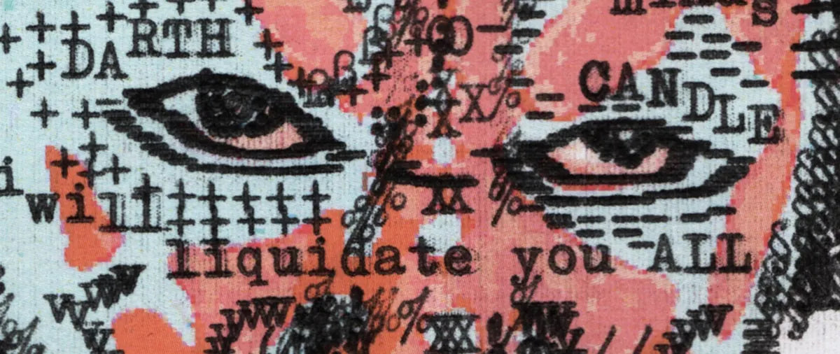 Degen Poet typewriter artwork crop collected by FlashKnob, Faces and Portraits, 0048
