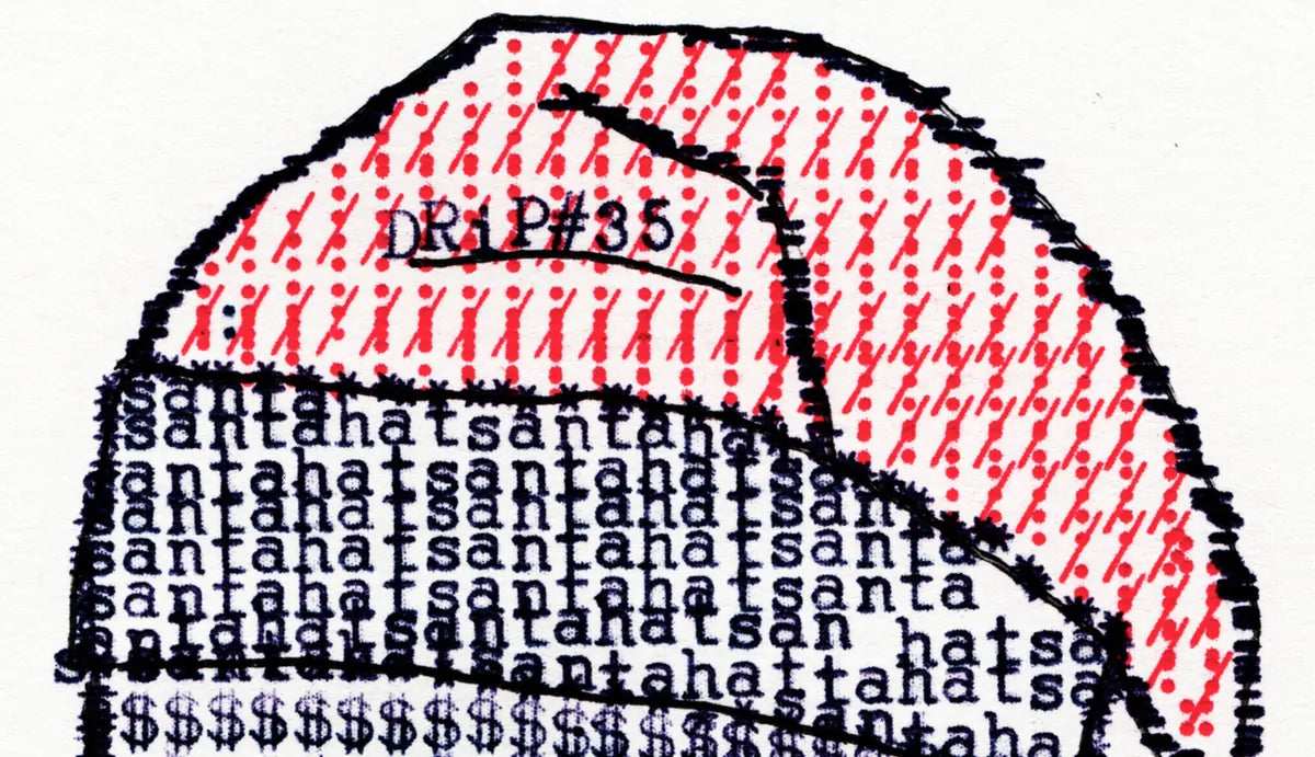 Degen Poet typewriter artwork crop collected by FlashKnob, Humor Food and Pop Culture, 0050
