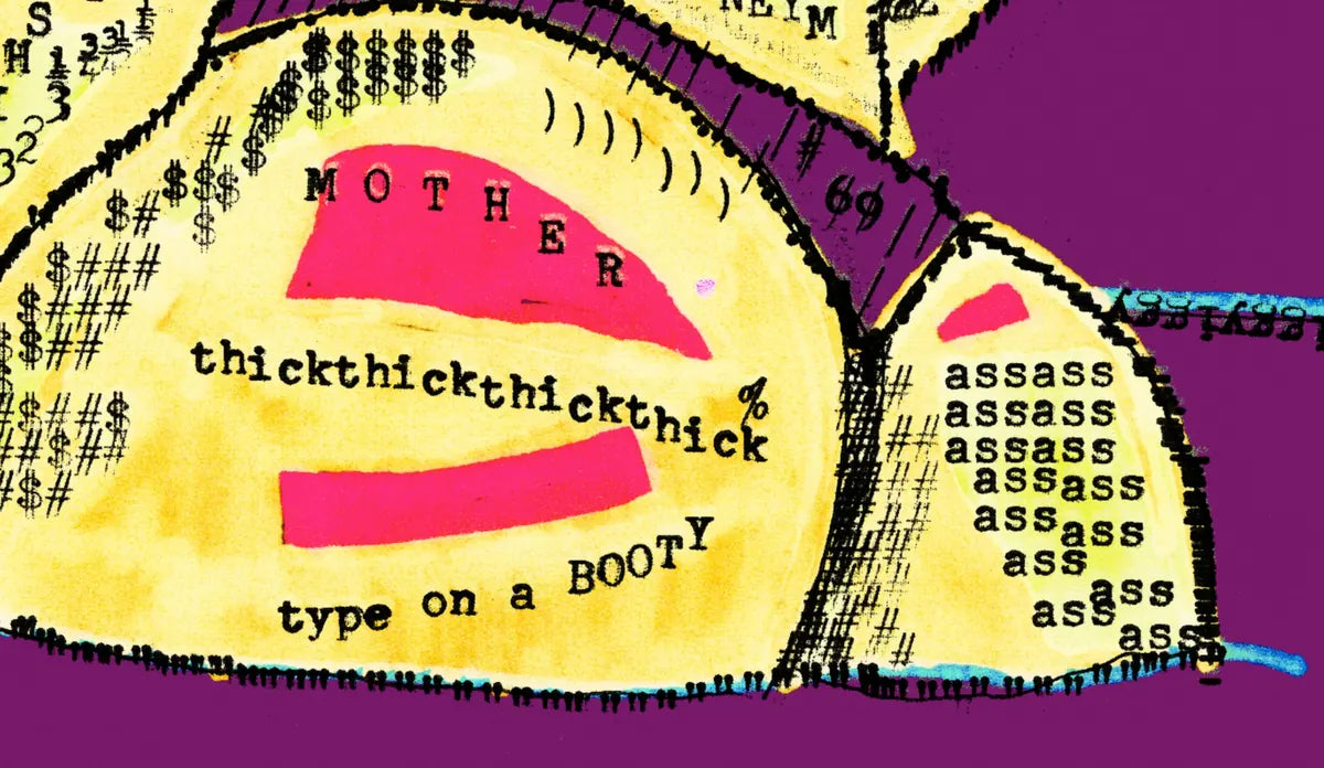 Degen Poet typewriter artwork crop collected by FlashKnob, Figures Bodies and Characters, 0072