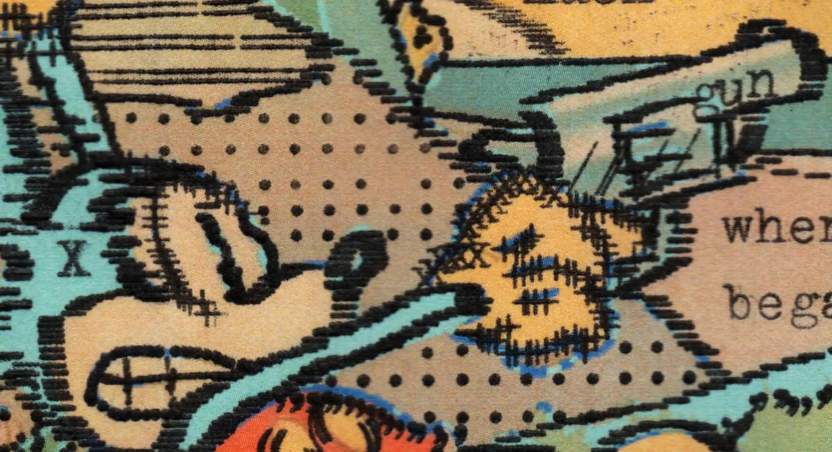 Degen Poet typewriter artwork crop collected by FlashKnob, Animals and Creatures, 0076