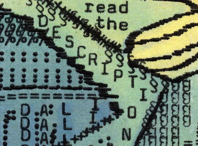 Degen Poet typewriter artwork crop collected by FlashKnob, Typewriters Tools and Making, 0092