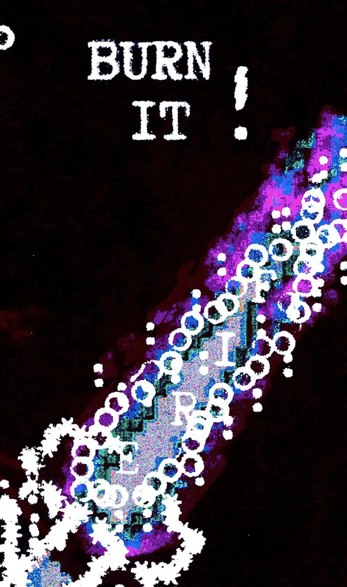 Degen Poet typewriter artwork crop collected by FlashKnob, Humor Food and Pop Culture, 0097