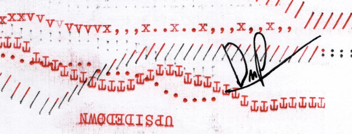 Degen Poet typewriter artwork crop collected by FlashKnob, Abstract Pattern and Texture, 0110
