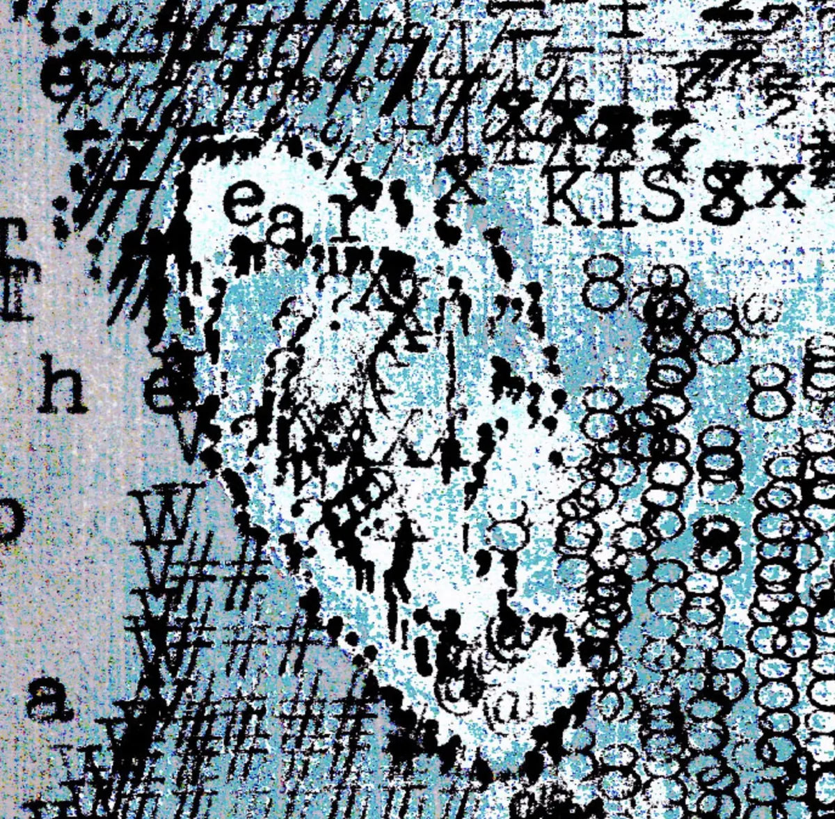 Degen Poet typewriter artwork crop collected by FlashKnob, Faces and Portraits, 0117