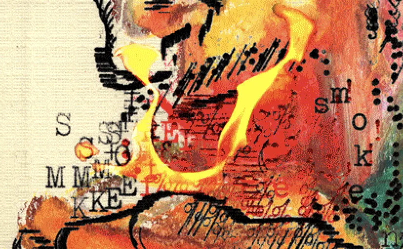 Degen Poet typewriter artwork crop collected by FlashKnob, Faces and Portraits, 0119