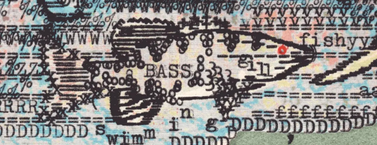 Degen Poet typewriter artwork crop collected by FlashKnob, Scenes Places and Nature, 0130