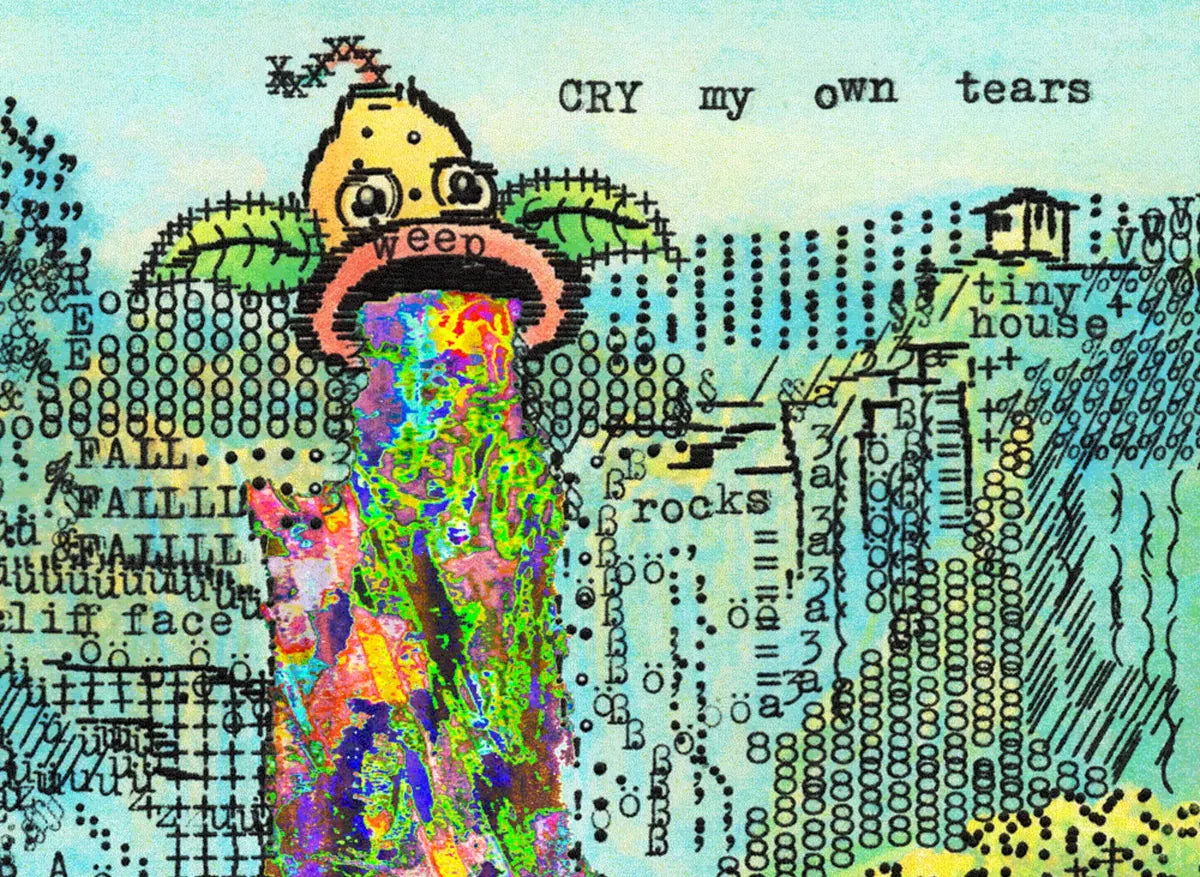 Degen Poet typewriter artwork crop collected by FlashKnob, Figures Bodies and Characters, 0132