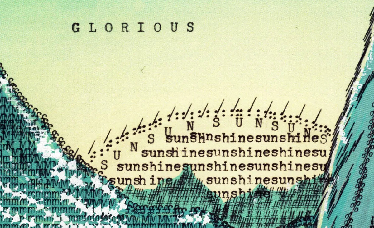 Degen Poet typewriter artwork crop collected by FlashKnob, Scenes Places and Nature, 0133