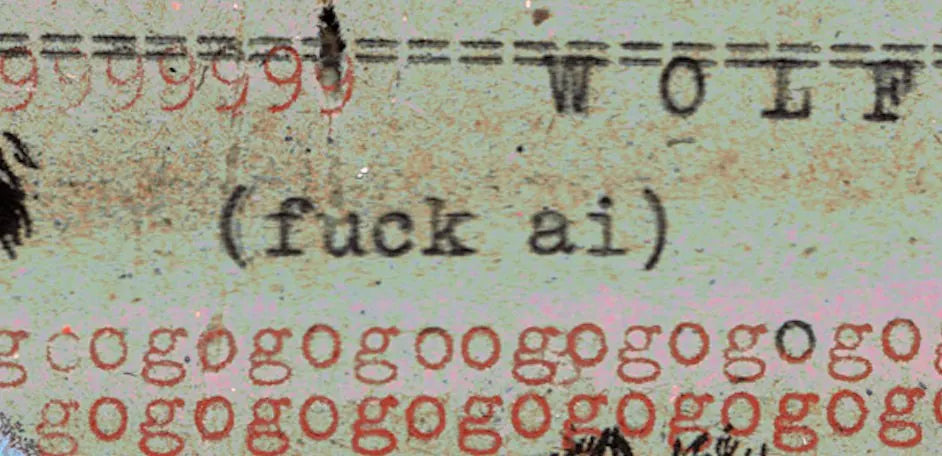 Degen Poet typewriter artwork crop collected by FlashKnob, Humor Food and Pop Culture, 0135