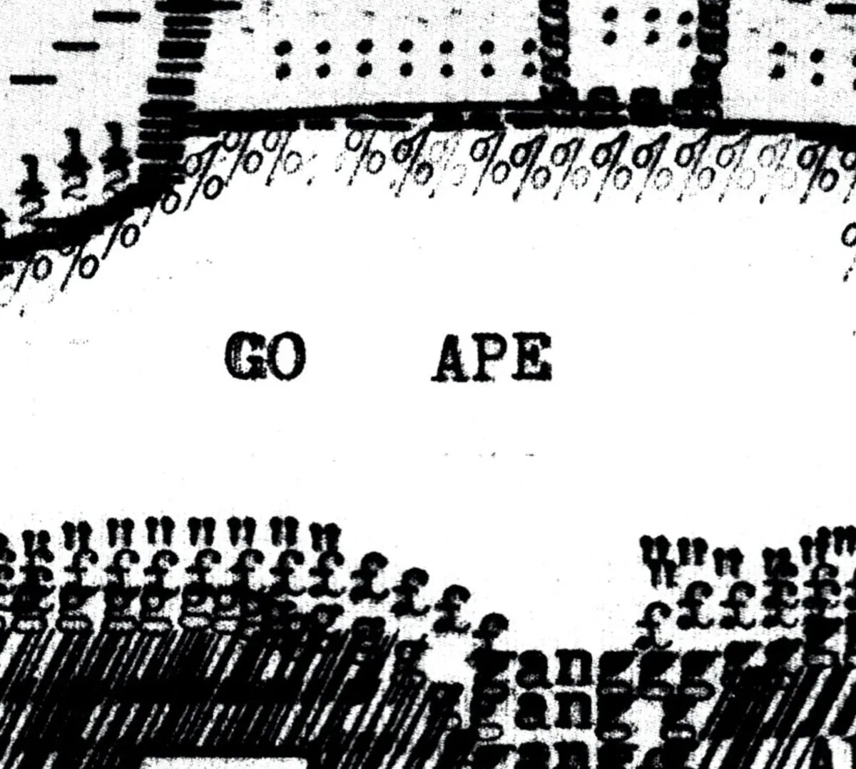 Degen Poet typewriter artwork crop collected by FlashKnob, Humor Food and Pop Culture, 0136
