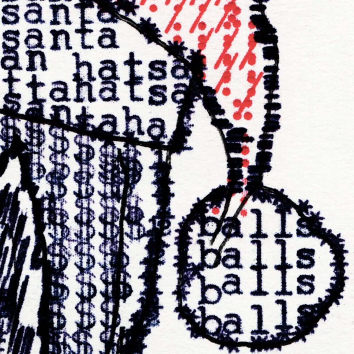 Degen Poet typewriter artwork crop collected by FlashKnob, Humor Food and Pop Culture, 0144