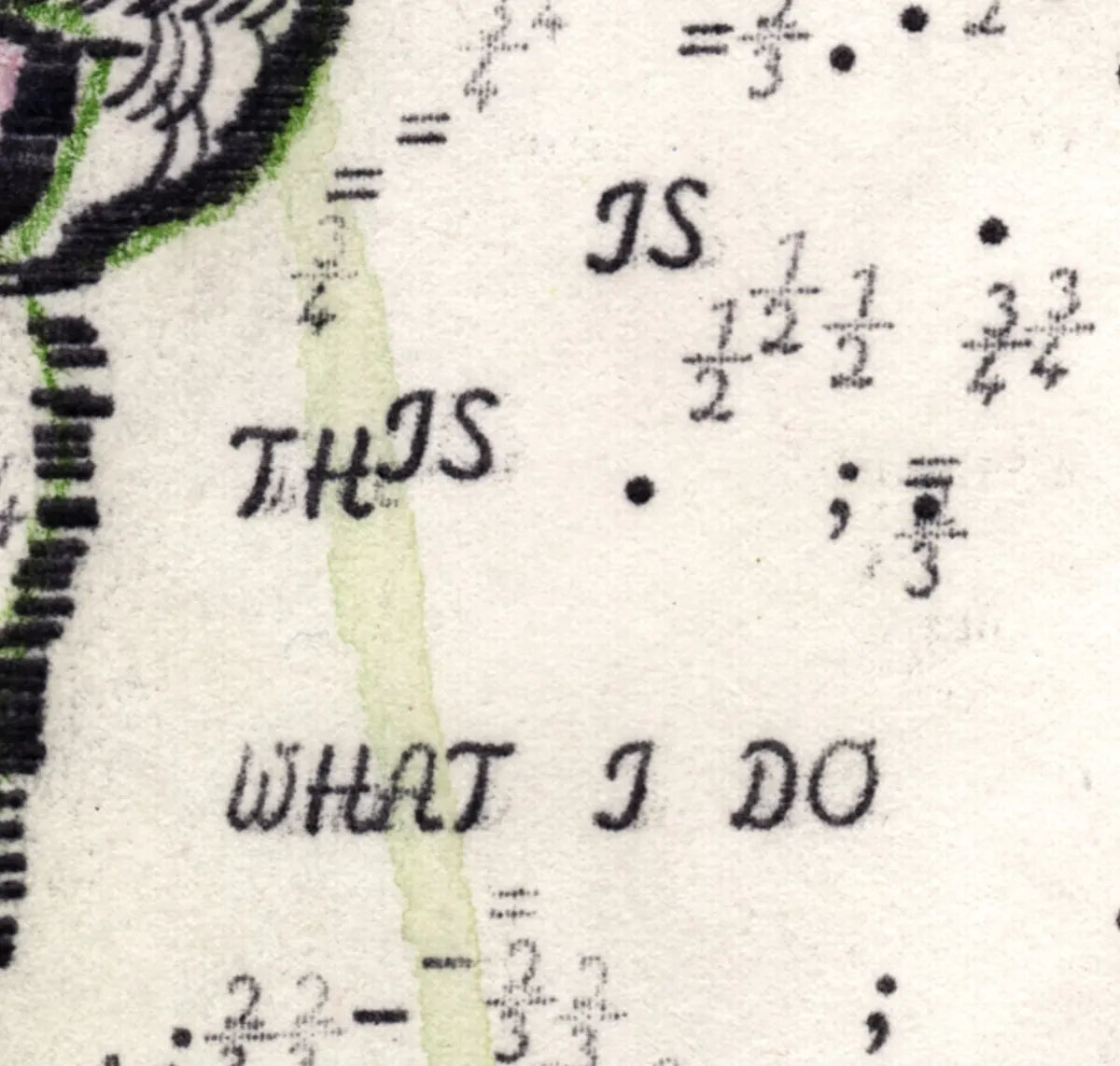 Degen Poet typewriter artwork crop collected by FlashKnob, Emotion Motivation and Philosophy, 0156