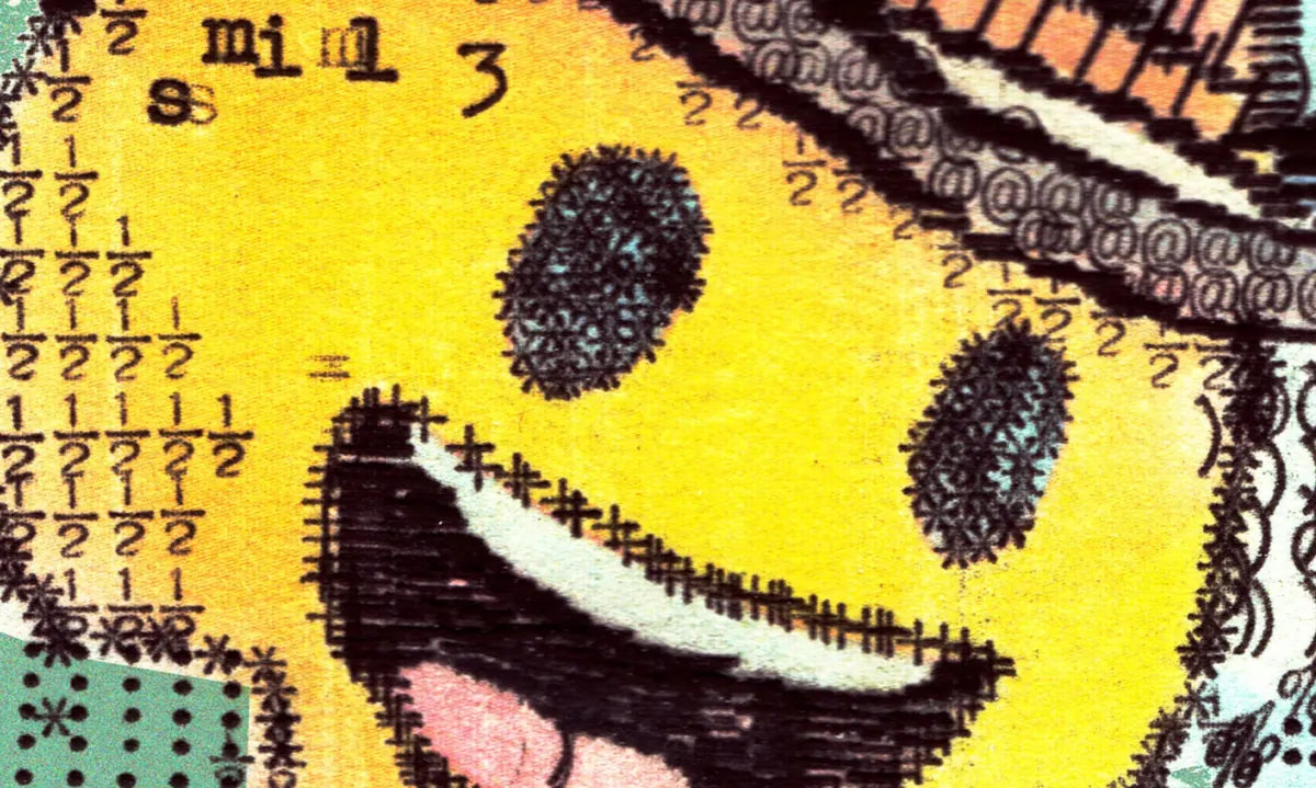 Degen Poet typewriter artwork crop collected by FlashKnob, Humor Food and Pop Culture, 0158