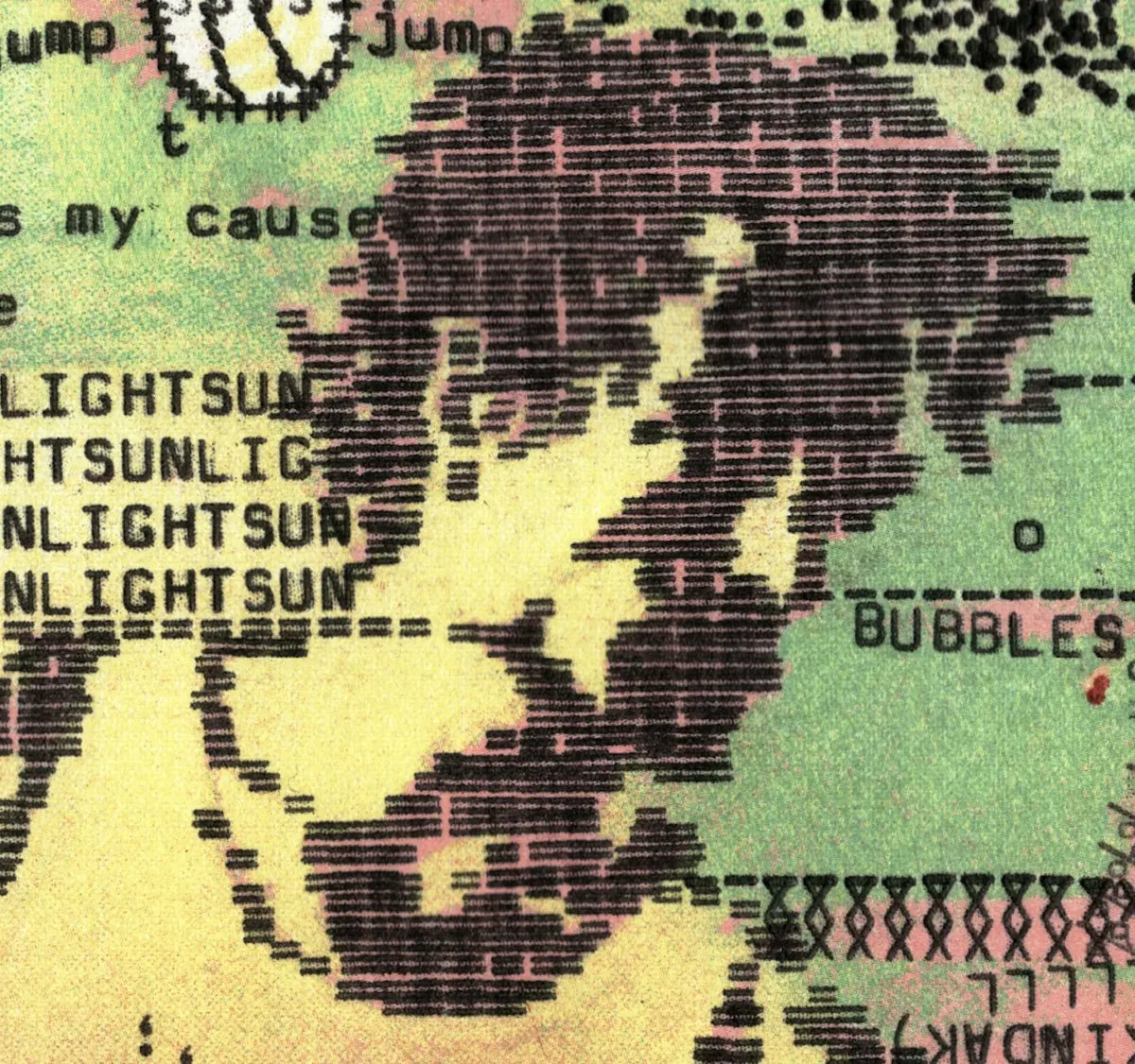 Degen Poet typewriter artwork crop collected by FlashKnob, Faces and Portraits, 0164