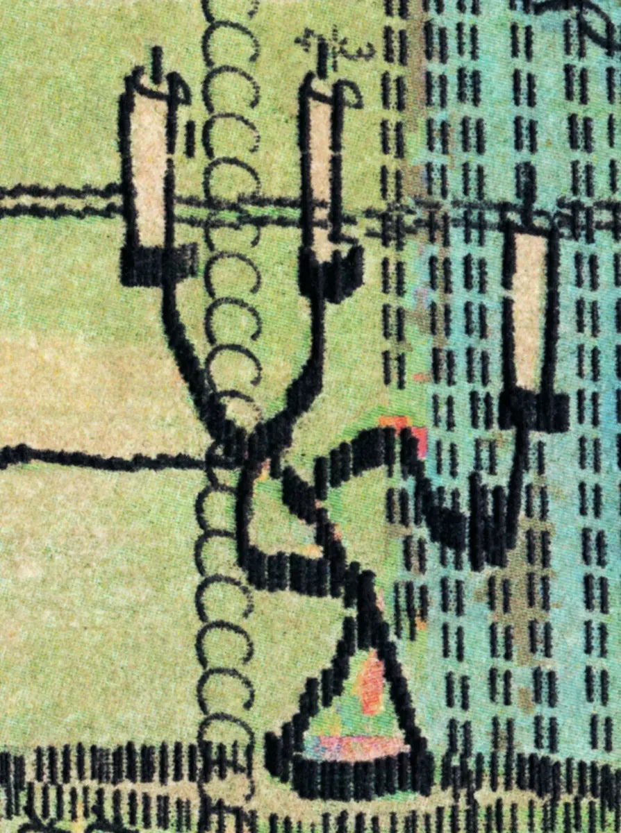 Degen Poet typewriter artwork crop collected by FlashKnob, Typewriters Tools and Making, 0166