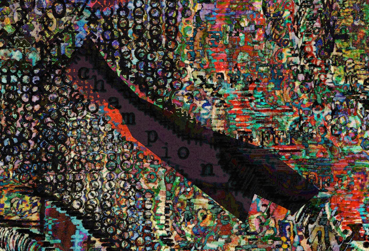 Degen Poet typewriter artwork crop collected by FlashKnob, Abstract Pattern and Texture, 0169