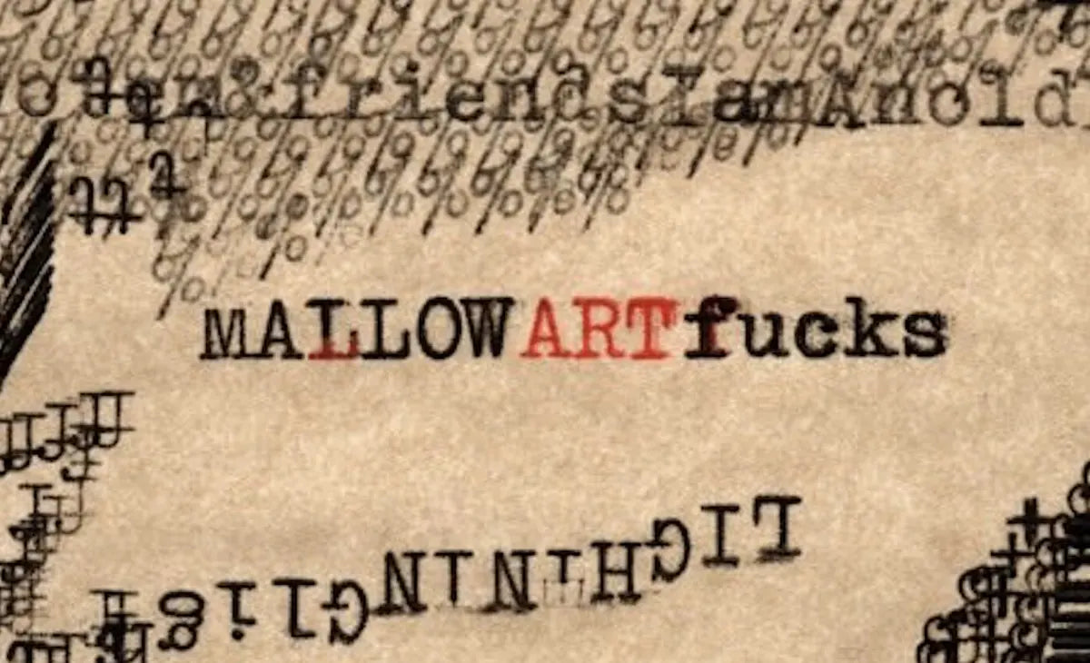 Degen Poet typewriter artwork crop collected by FlashKnob, Words Quotes and Wordplay, 0175